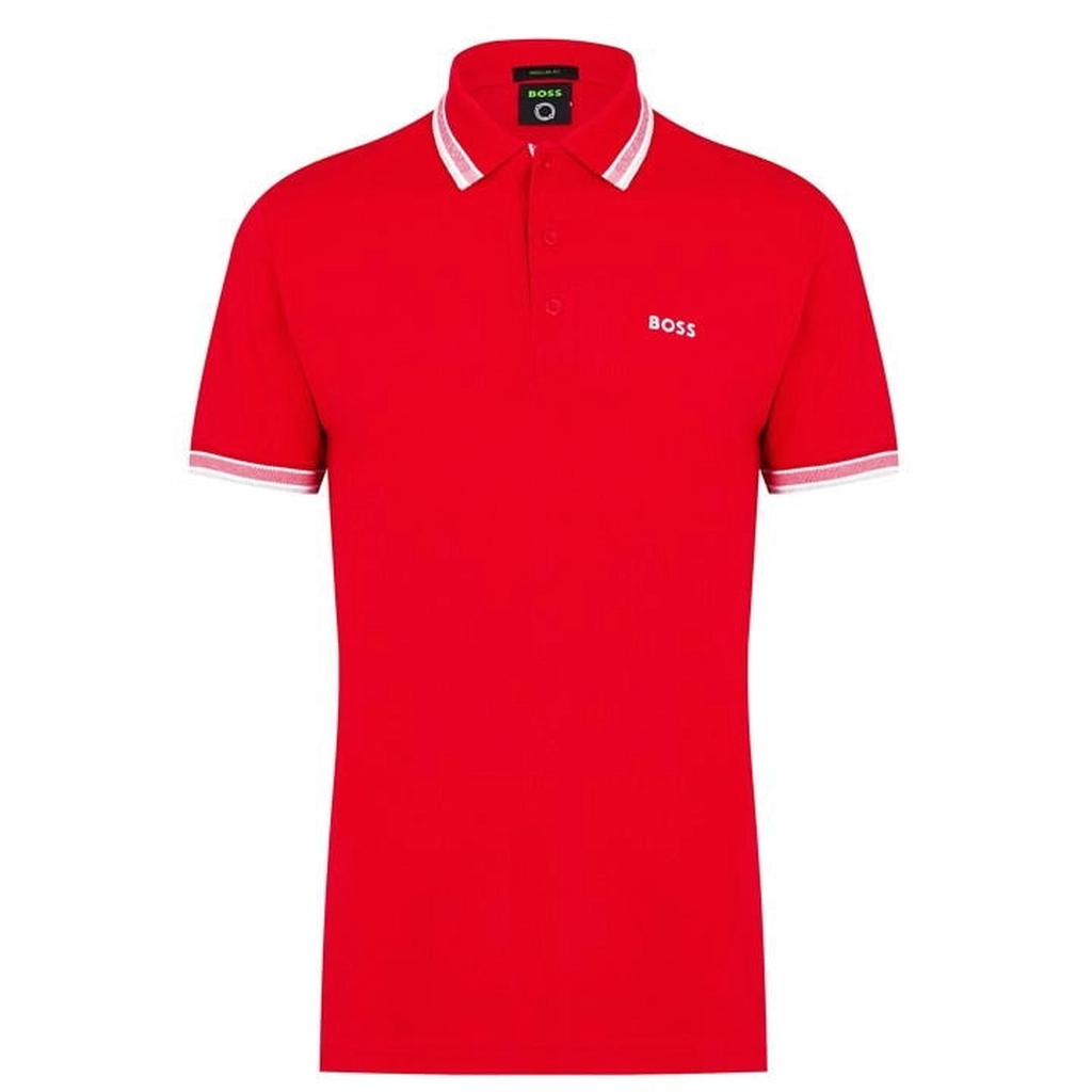 Hugo Boss Paddy Polo Shirt - Red